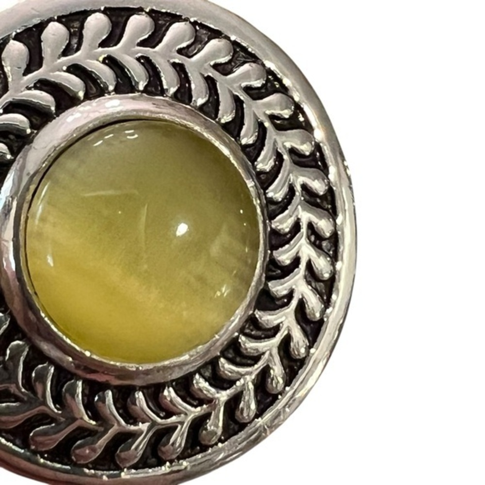 SALE!! 2‎ for $15 Majestically Malibu Yellow Earrings Garden Garland Yellow Ring - Picture 12 of 12